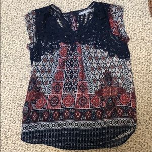 Pretty patterned top